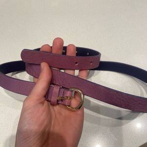 VINTAGE JCREW Y2K PURPLE BELT